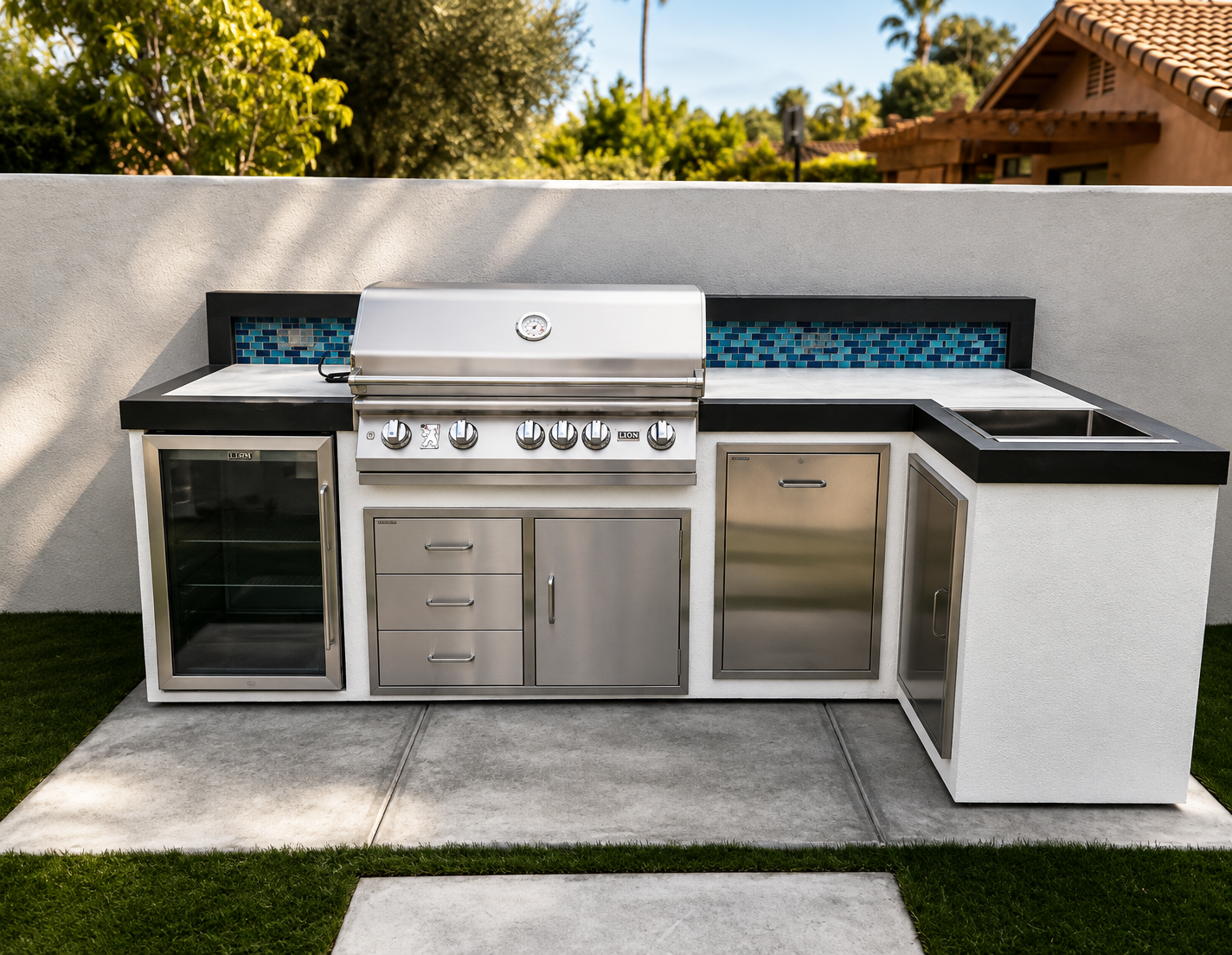 Custom BBQ Islands